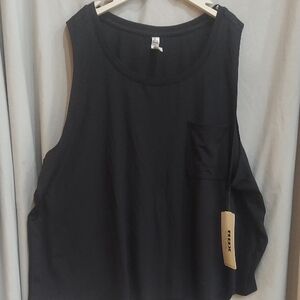 RBX Black Sleeveless Top